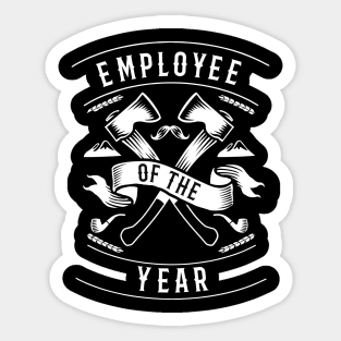 Employee of the Year - Employee of the Month - Best Employee Sticker